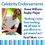 celebrity endorsements page link / image slideshow